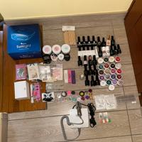kit completo professionale per unghie