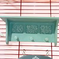 appendino con mensolina dipinto a mano