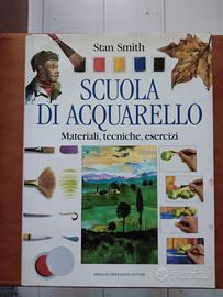 Manuale raro "Scuola di acquarello" Stan Smith