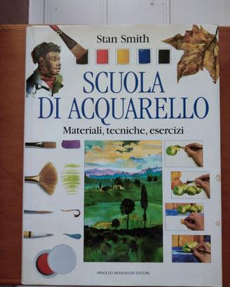 Manuale raro "Scuola di acquarello" Stan Smith