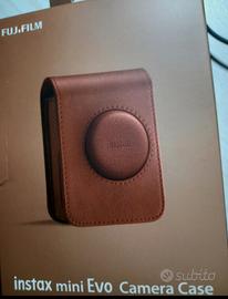 Custodia in Pelle Instax Fujifilm Mini Evo