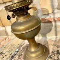 Lampada antica in ottone