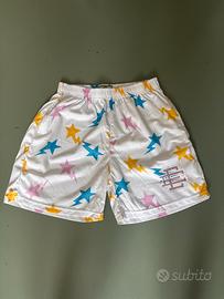 pantaloncino bianco con stelle