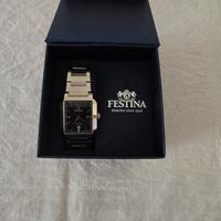 Orologio Festina Classic Rettangolare Nero Quartz
