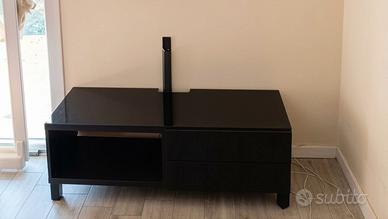 Mobile Porta TV  BESTÅ Ikea con ripiano in vetro