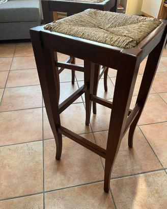 Sgabelli in legno