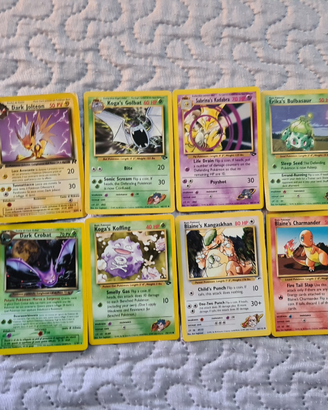 Carte pokemon prima edizione