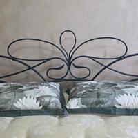 Letto in ferro battuto realizzato a mano