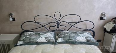 Letto in ferro battuto realizzato a mano