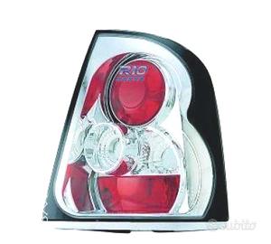 FANALI SKODA OCTAVIA 00-04 FONDO CROMATO