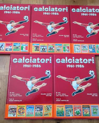 Ristampe album calciatori Panini 1961-1986