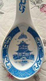 Cucchiaio da portata cinese vintage '70-