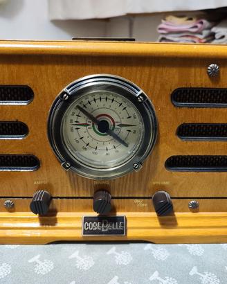 radio vintage  in legno