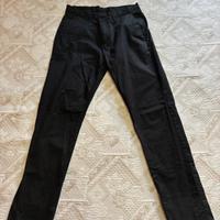 pantaloni eleganti nero uomo sorbino
