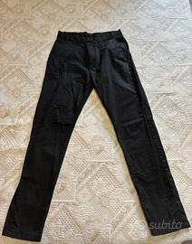 pantaloni eleganti nero uomo sorbino
