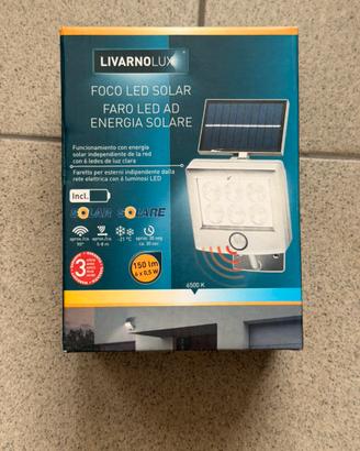 Faretto LED Solare da Esterni Livarno Lux