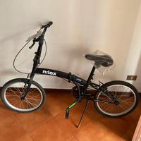 Bici pieghevole Nilox X0 muscolare mai usata