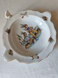 Piatto scalda pappa vintage 