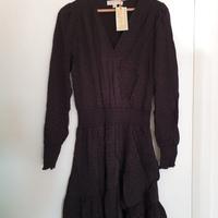 Abito Michael Kors XS con logo jacquard e volant