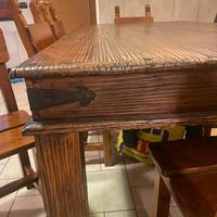 Tavolo taverna + 6 sedie