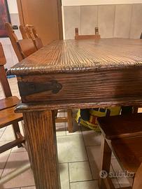Tavolo taverna + 6 sedie