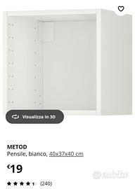 Metod pensile IKEA 40x40x37