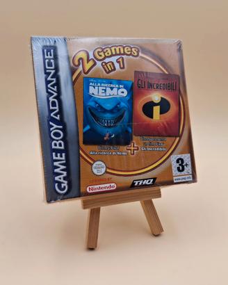 2 Games in 1 Game Boy Advance SIGILLATO
