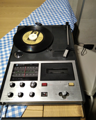 Radio giradischi cassette