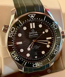 Omega Seamaster Diver 300M Acciaio Verde Completo