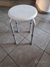 sgabello doccia antiscivolo 