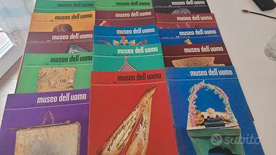 Rivista Museo dell'uomo anno 1964-1965 15 pezzi