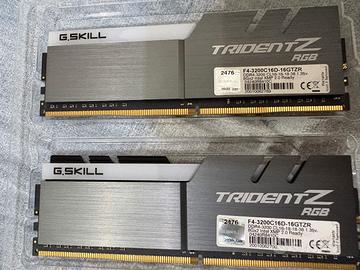 G.Skill Trident Z DDR4 16GB (2x8GB) 3200MHz CL16