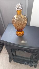 Bottiglia vetro grappolo uva