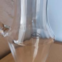 Brocca e bottiglia in cristallo Pierre Cardin 