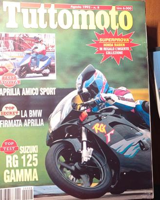 rivista TUTTOMOTO numero 8 del 1992