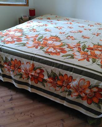 Copriletto vintage/tessuto per progetti creativi