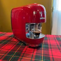Macchina Caffè Smeg Lavazza A Modo Mio Rossa