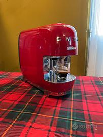 Macchina Caffè Smeg Lavazza A Modo Mio Rossa