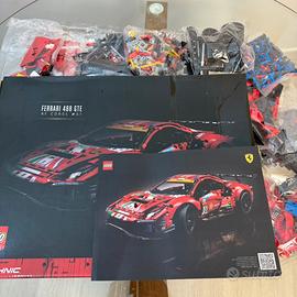 Ferrari 488 GTE 1677 pz Lego compatibile Technic