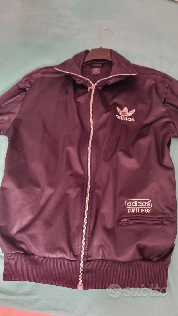 Giacca adidas shop nera lucida