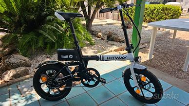 Hitway BK35 mini e-bike richiudibile solo 10 km