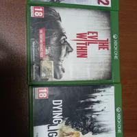 3 giochi the evil within 1 + 2 + dying light 