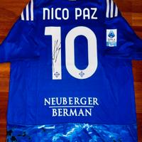 Maglia Autografata Nico Paz
