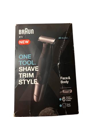 Braun XT5200 trimmer barba e corpo 4D blade