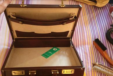 Valigia 24 ore pelle pregiata 1986 Henry & Martin'