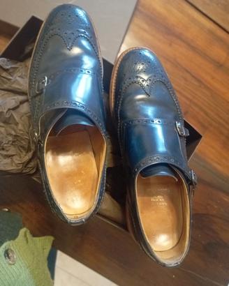 scarpe di lusso in pelle verdi Churc's