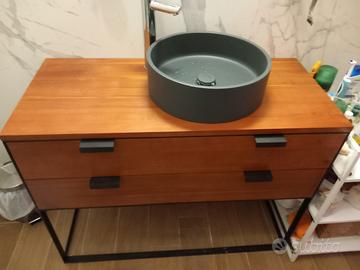 Mobile con lavandino bagno