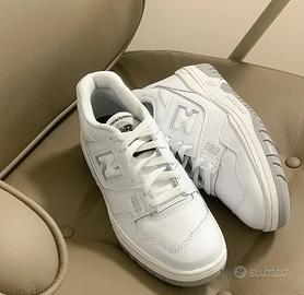 New Balance 550 bianco grigio