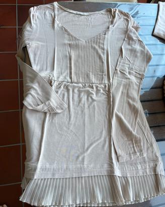 Maglia in cotone rosa elasticizzato Intimissimo