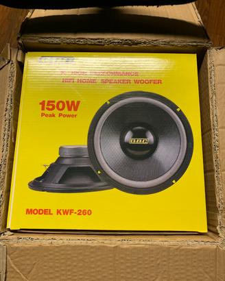 Woofer 260 mm mod kwf 260